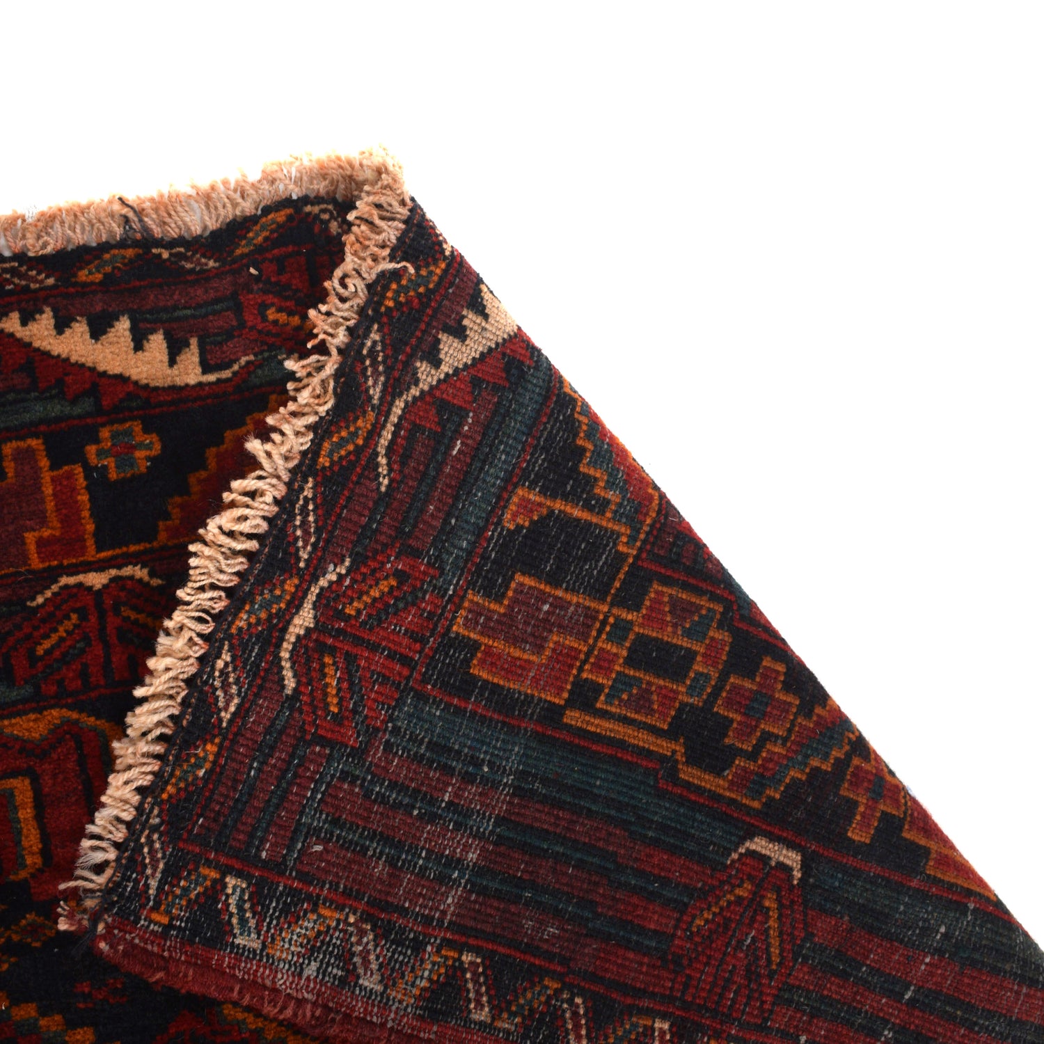 Hand Knotted Baluchi Rug 3' 5" x 5' 10" ft / 104 x 178 cm - No. G26781