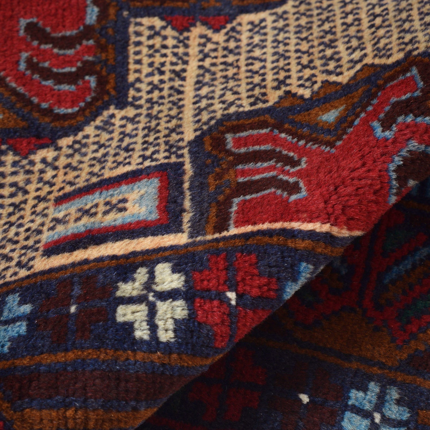 Baluch Small Size Rug 3' 1" x 4' 11" ft / 95 x 150 cm - No. G26782