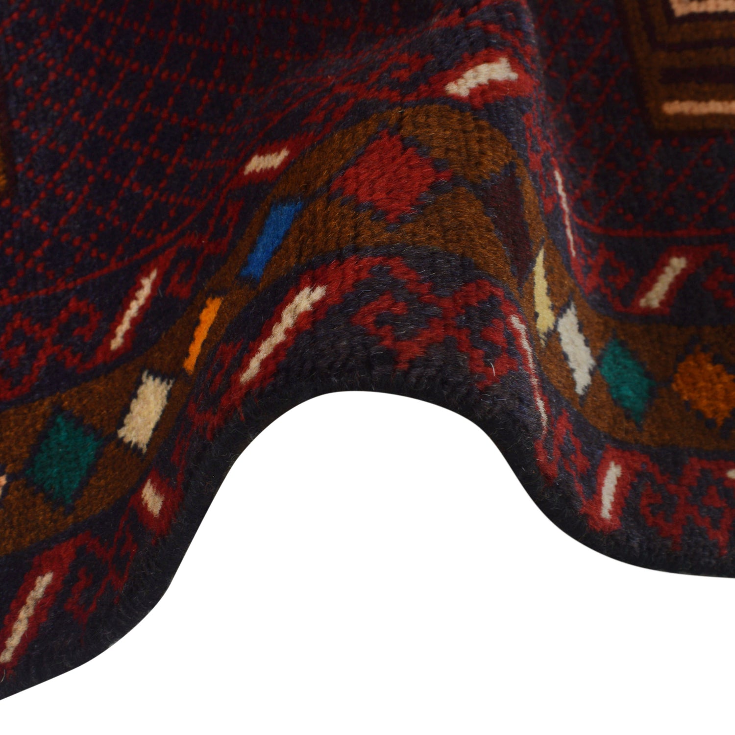 Baluch Small Size Rug 2' 10" x 4' 8" ft / 85 x 141 cm - No. G26987