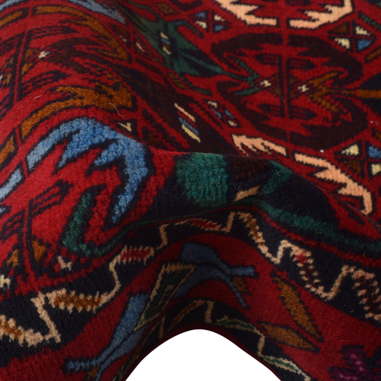 Tribal Baloch Rug 2' 10" x 4' 5" ft / 86 x 134 cm - No. G27046