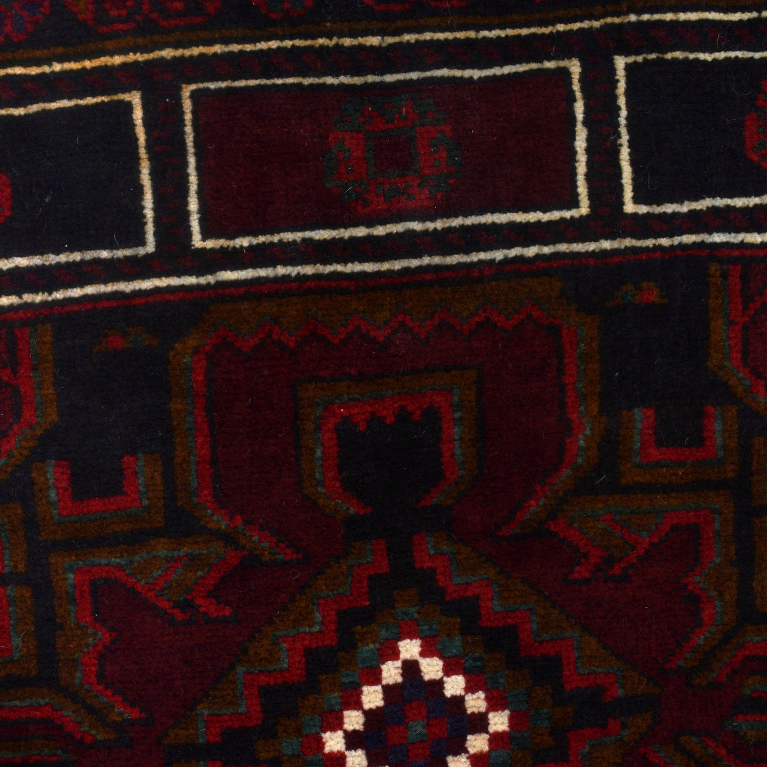 Small Prayer Carpet 3' 1" x 4' 11" ft / 95 x 150 cm - G27048