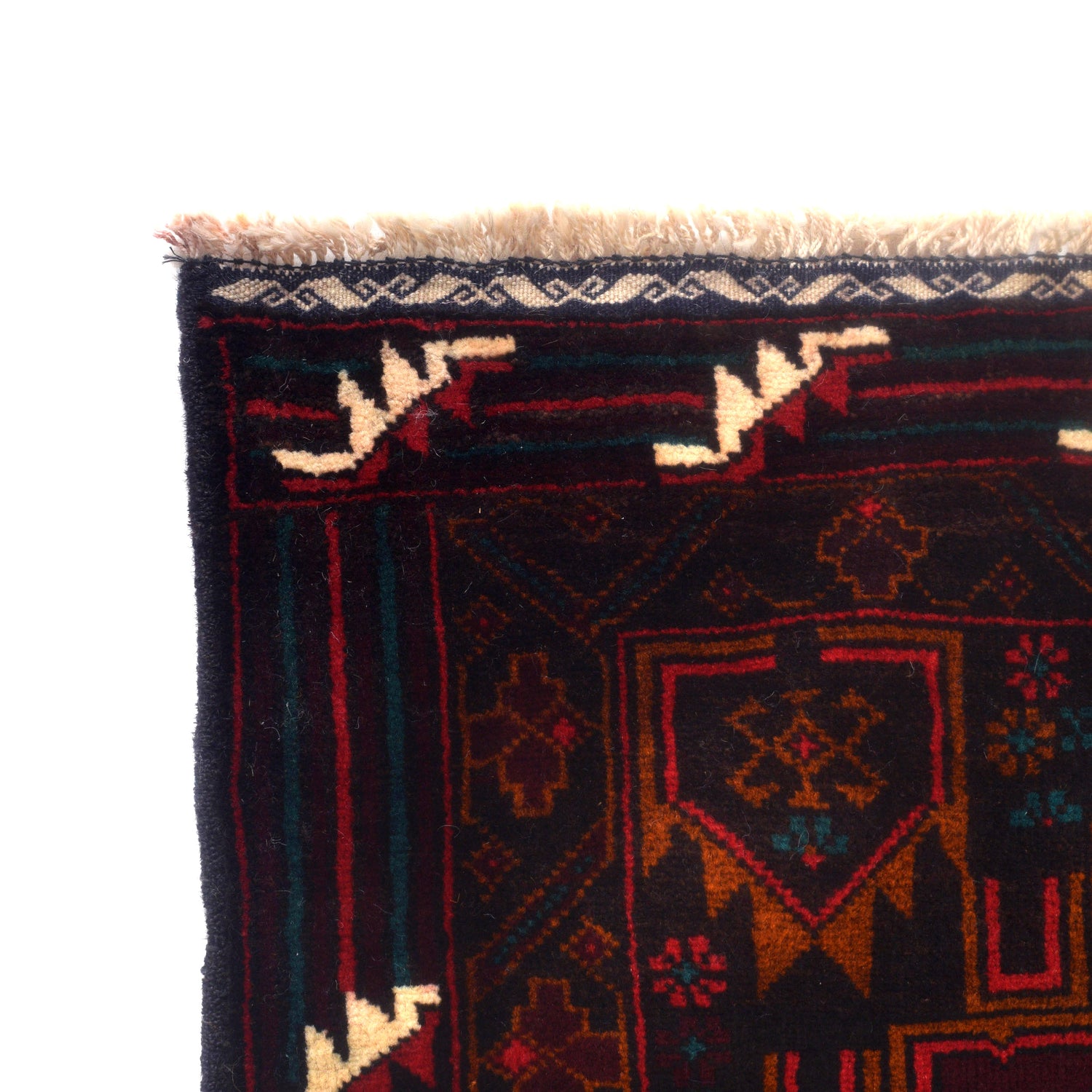 Traditional Baloch Carpet 3' 1" x 4' 8" ft / 94 x 143 cm - No. G27049