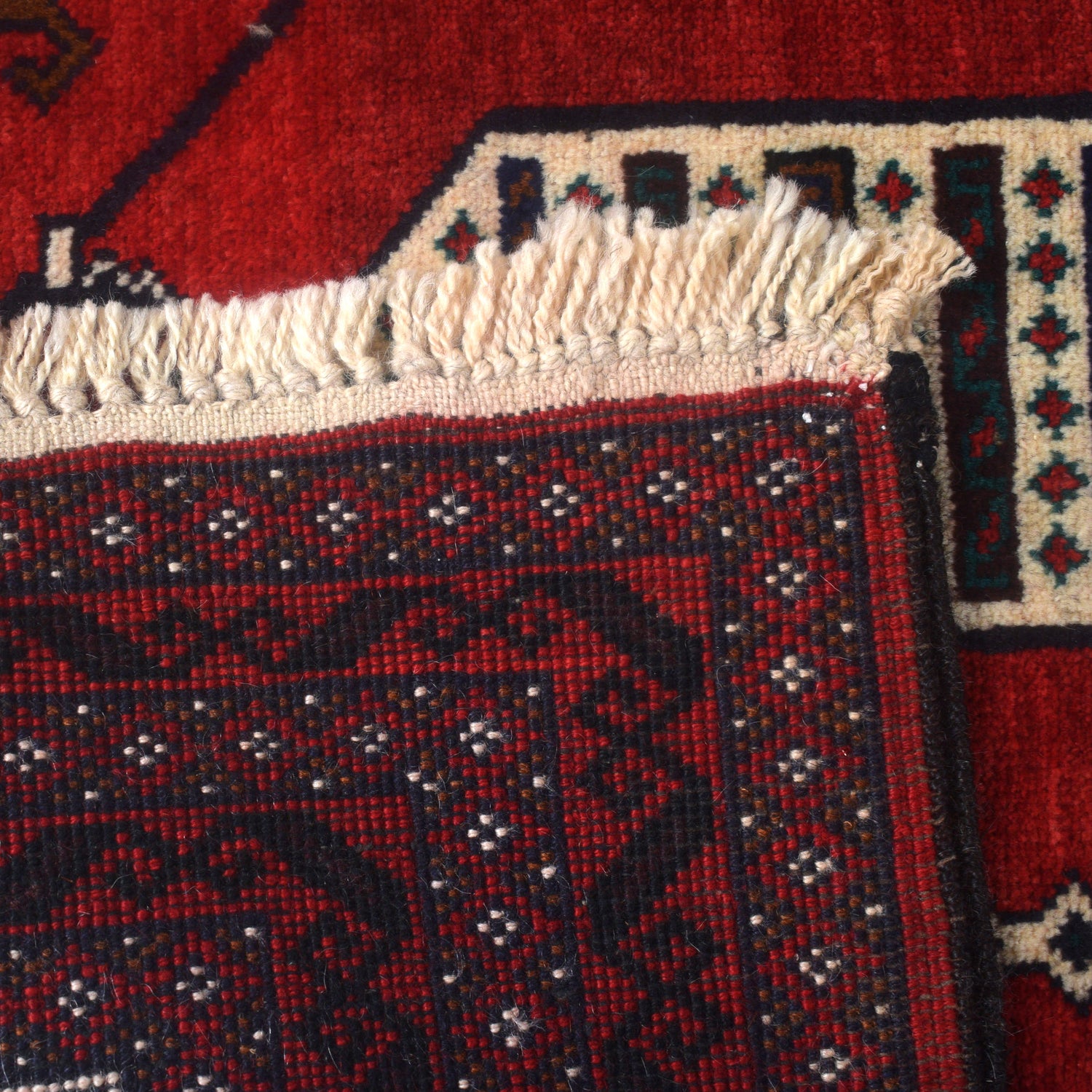 Muslim Prayer Rug 2' 10" x 4' 4" ft / 87 x 131 cm - No. G27050