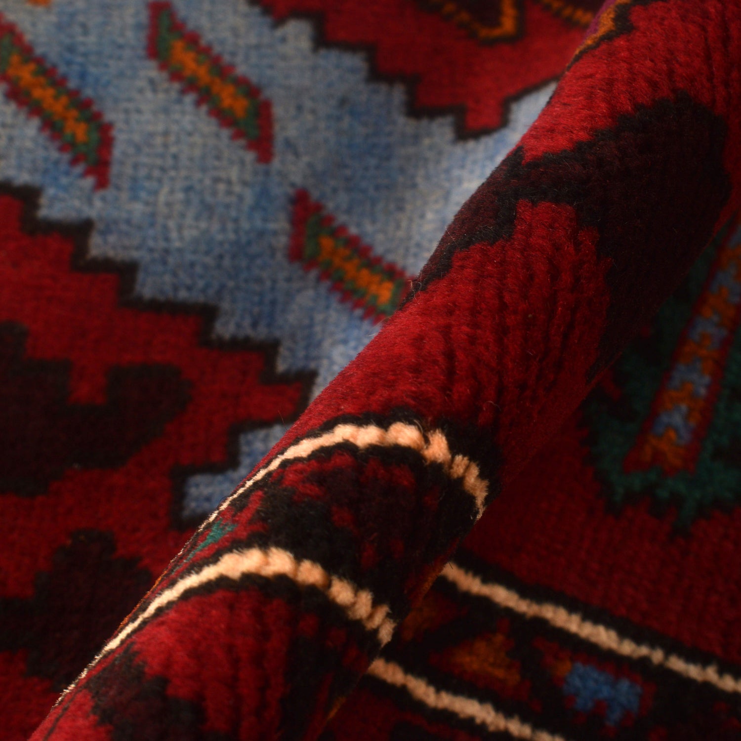 Tribal Baloch Rug 2' 10" x 4' 6" ft / 86 x 137 cm - No. G27052