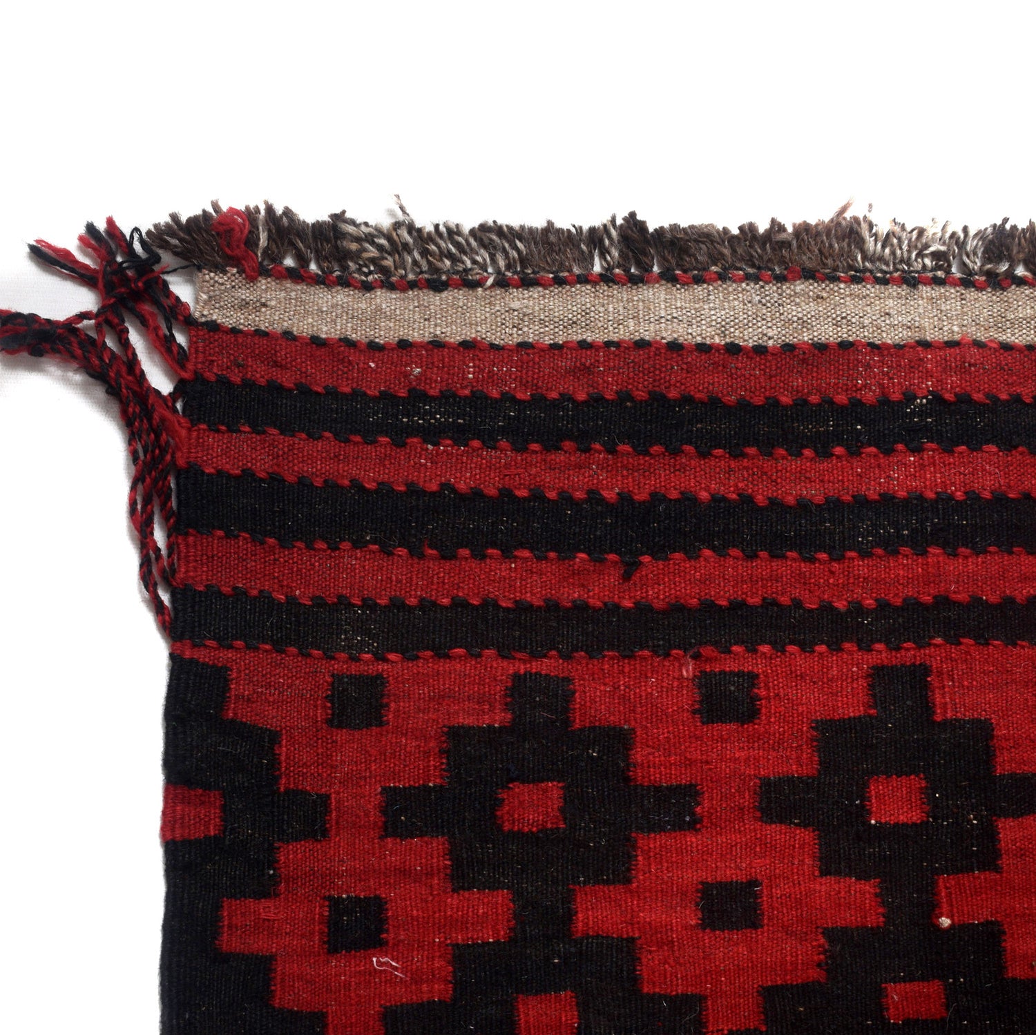 Afghan Vintage Kilim 5' 7" x 9' 1" ft / 170 x 278 cm - No. G27058