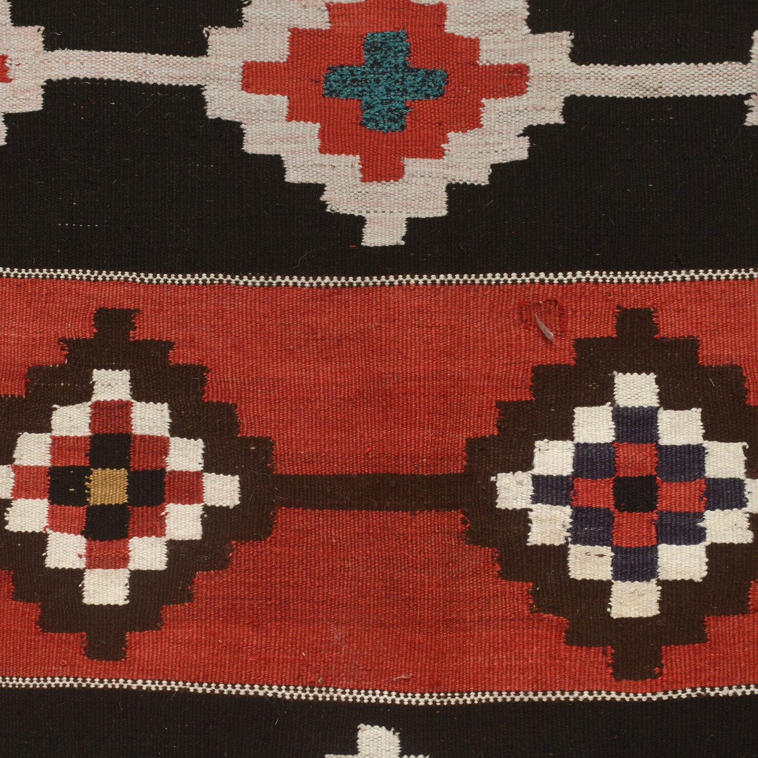 Afghan Maimana Kilim 4' 3" x 6' 8" ft / 129 x 202 cm - No. G27066