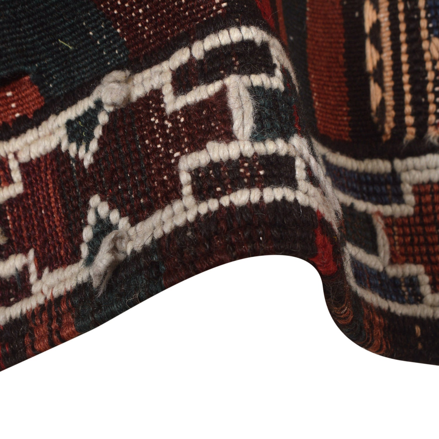 Afghan Vintage Kilim Runner 3' 7" x 10' 3" ft / 110 x 313 cm - No. G27067