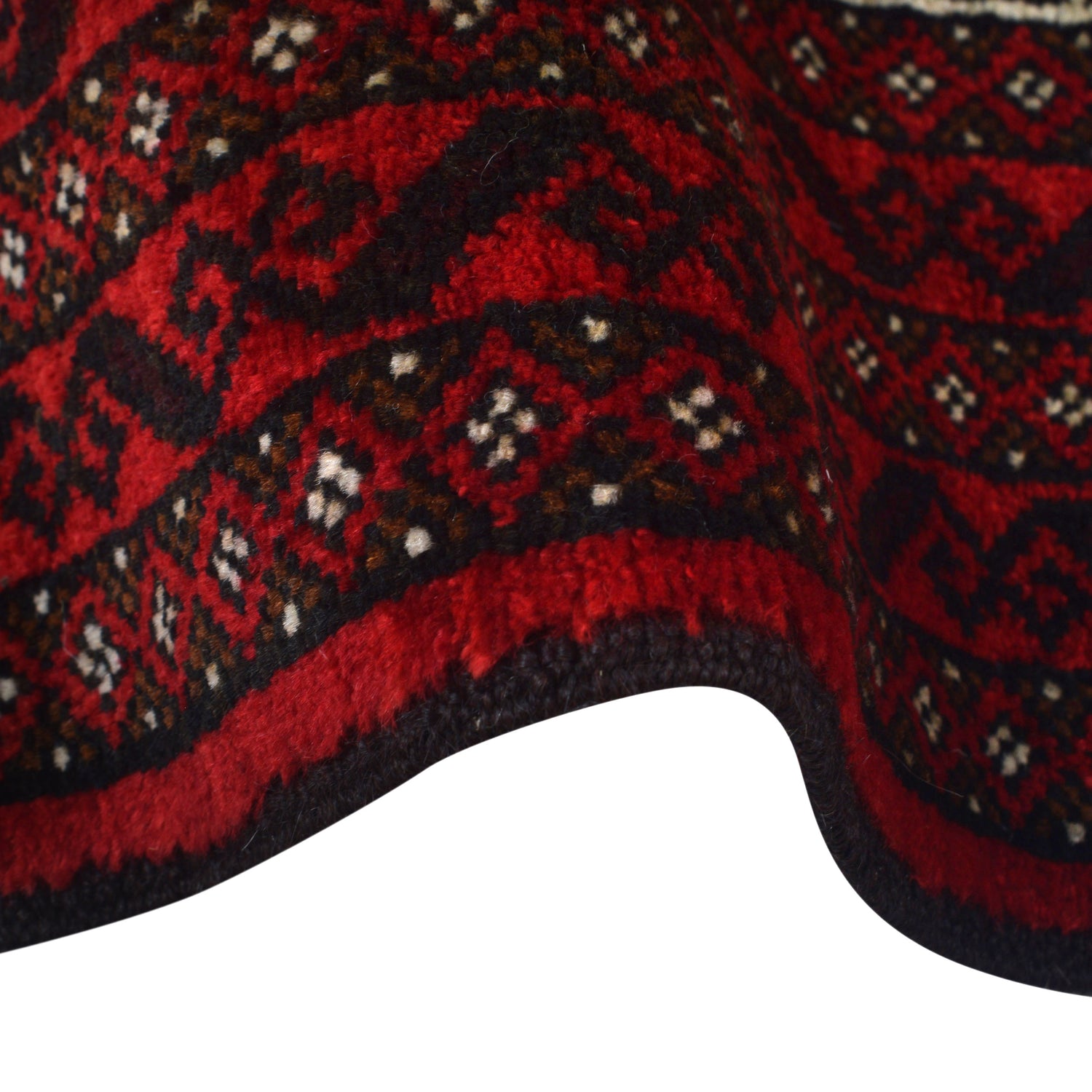 Red Baluchi Rug 2' 11" x 4' 7" ft / 90 x 140 cm - No. G27073