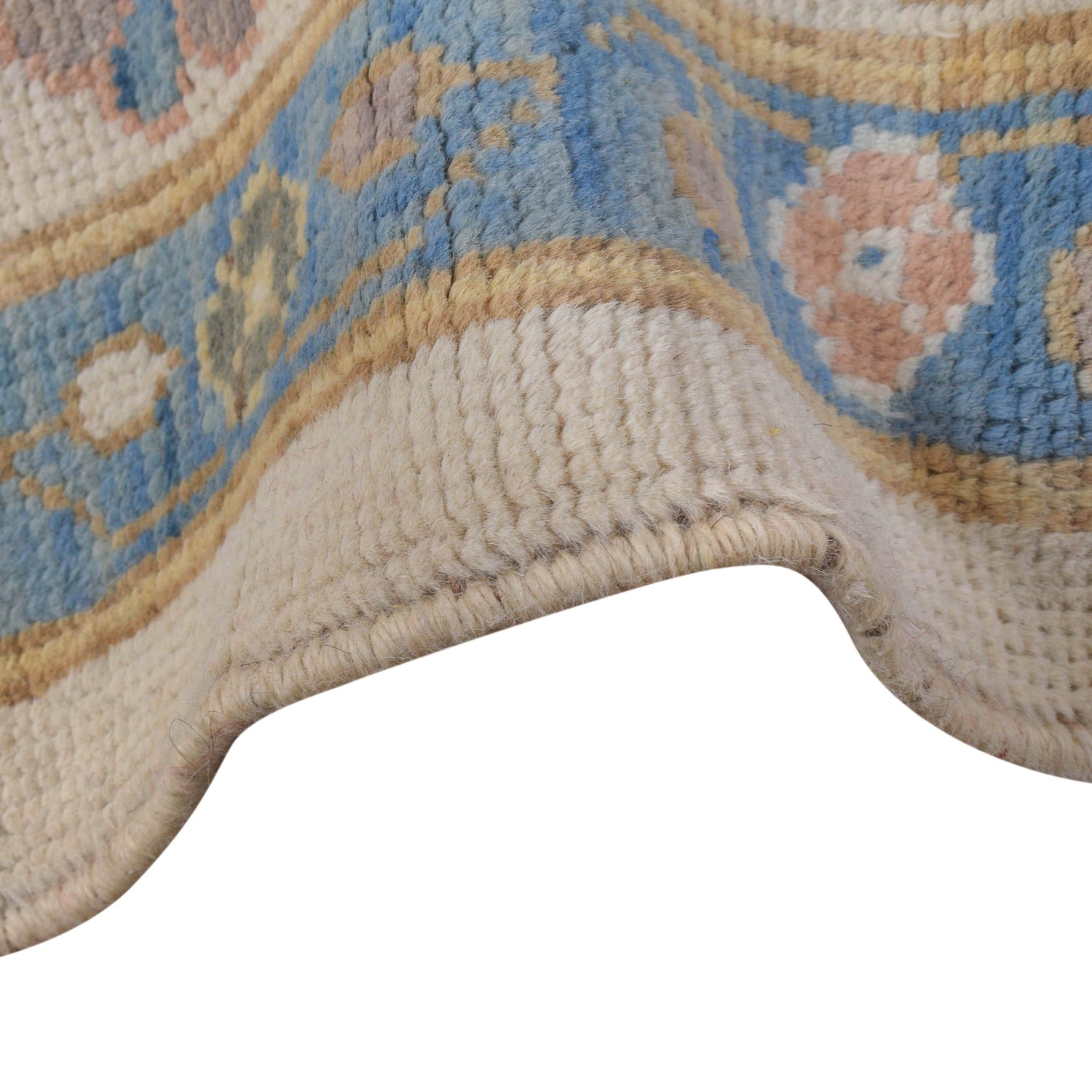 Modern Oushak Carpet 9' 11" x 13' 7" ft / 303 x 415 cm - No. G27077