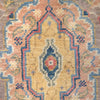 Hand Knotted Persian Design Heriz Rug 4' 1" x 5' 8" ft / 125 x 173 cm - No. G27094