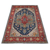 Blue Heriz Design Rug 6' 6" x 9' 9" ft / 198 x 297 cm - No. G27117