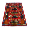 Hand-Knotted Afghan War Carpet 2' 10" x 4' 4" ft / 87 x 131 cm - No. G27120