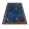 Authentic Afghan War Area Rug 3' 5" x 5' 1" ft / 100 x 155 cm - No. G27465