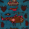 Afghan War Rug – Military Design 2' 9" x 4' 1" ft / 85 x 125 cm - No. G27478