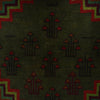 Tribal Baloch Rug 4' 5" x 5' 10" ft / 135 x 178 cm - No. G27490