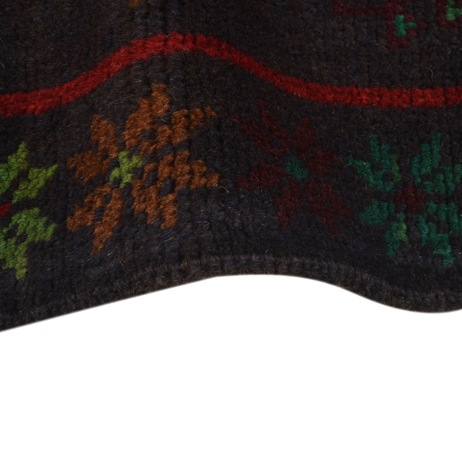 Tribal Baloch Rug 4' 5" x 5' 10" ft / 135 x 178 cm - No. G27490