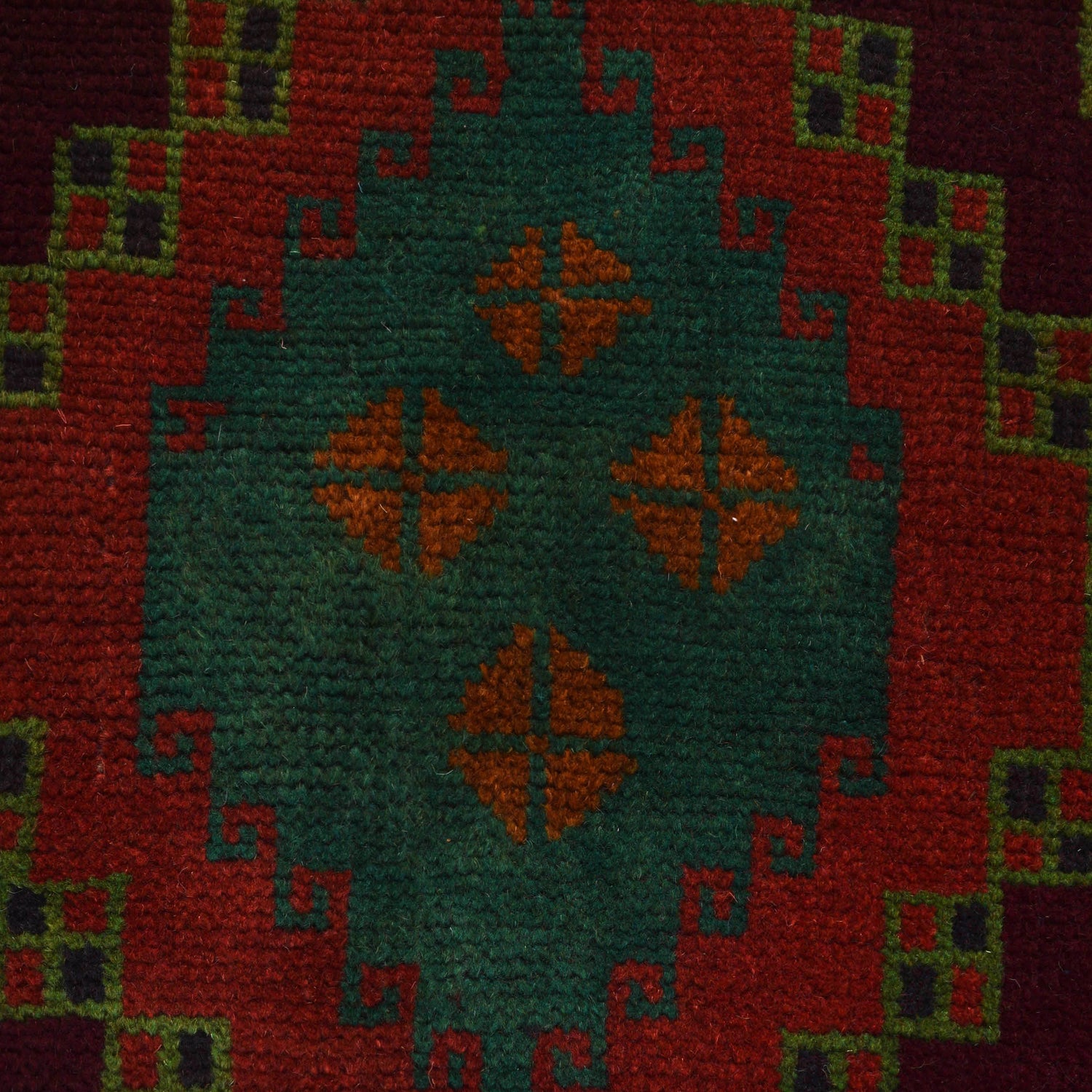 Black Color Baluchi Rug 3' 11" x 6' 3" ft / 119 x 190 cm - No. G27491