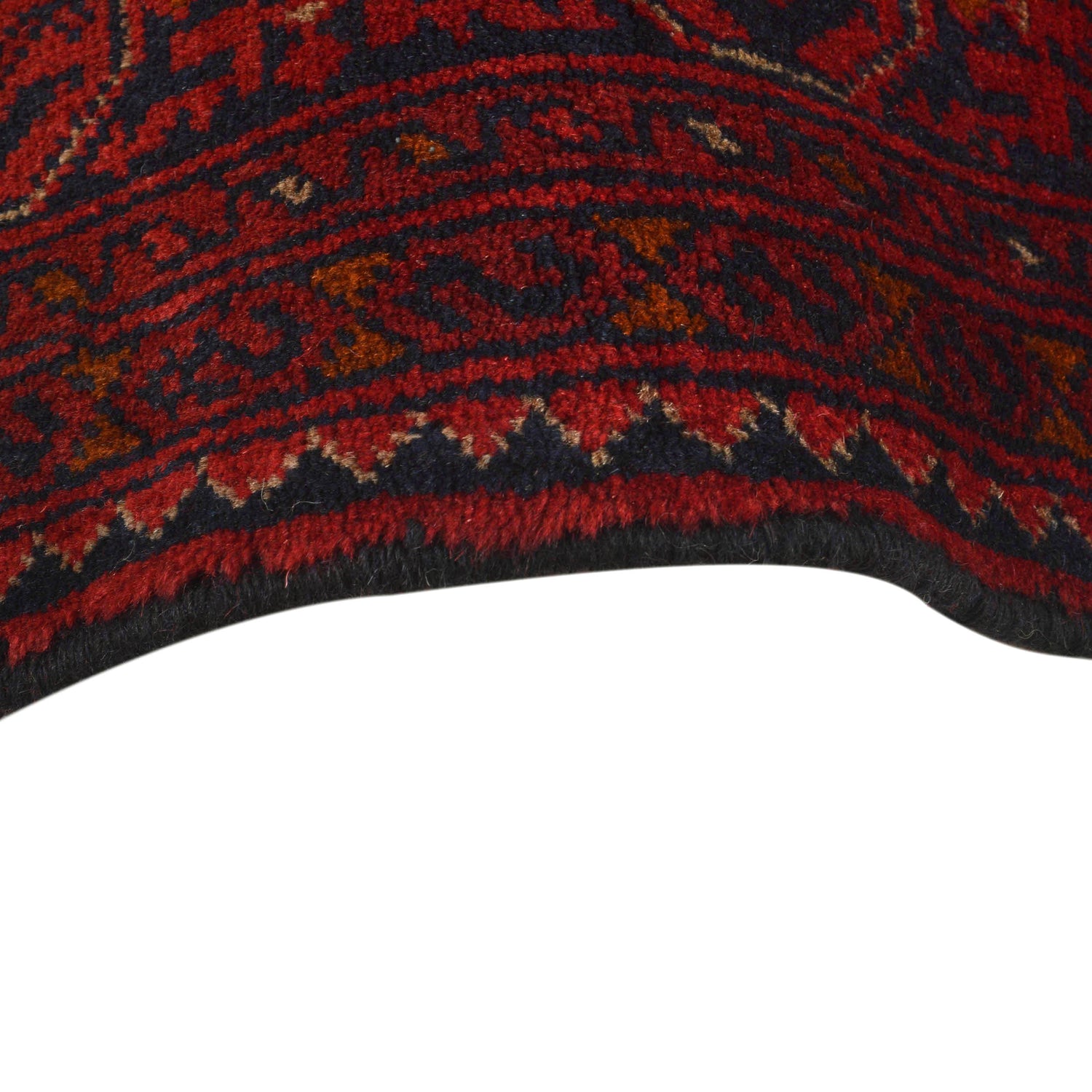 Handwoven Khal Mohammadi Afghan Carpet 4' 10" x 6' 9" ft / 147 x 206 cm - No. G27505