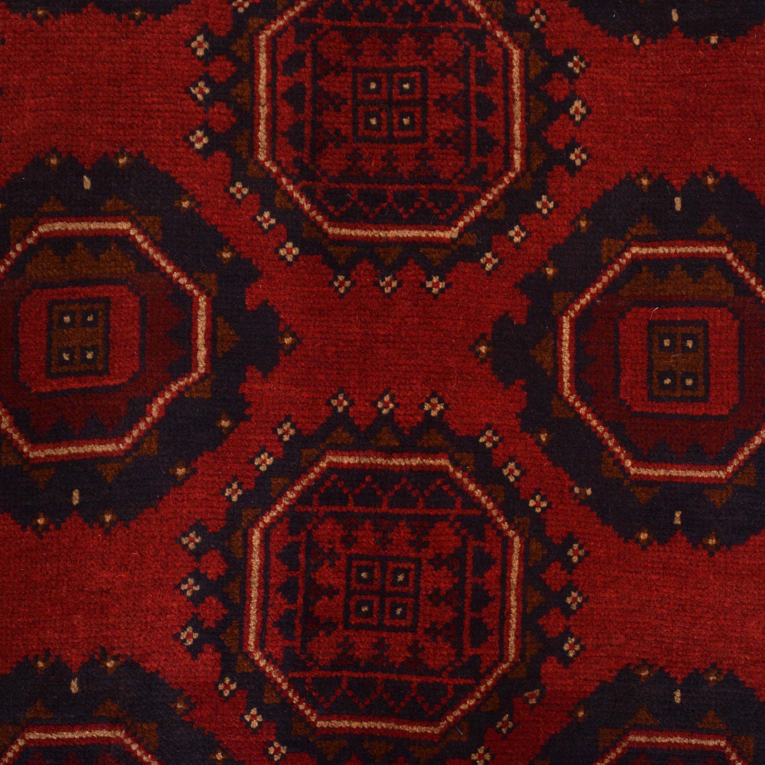 Afghan Khal Mohammadi Rug 4' 11" x 6' 8" ft / 150 x 202 cm - No. G27506