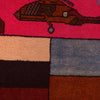 Handmade Afghan War Area Rug 2' 8" x 3' 11" ft / 82 x 120 cm - No. G27525