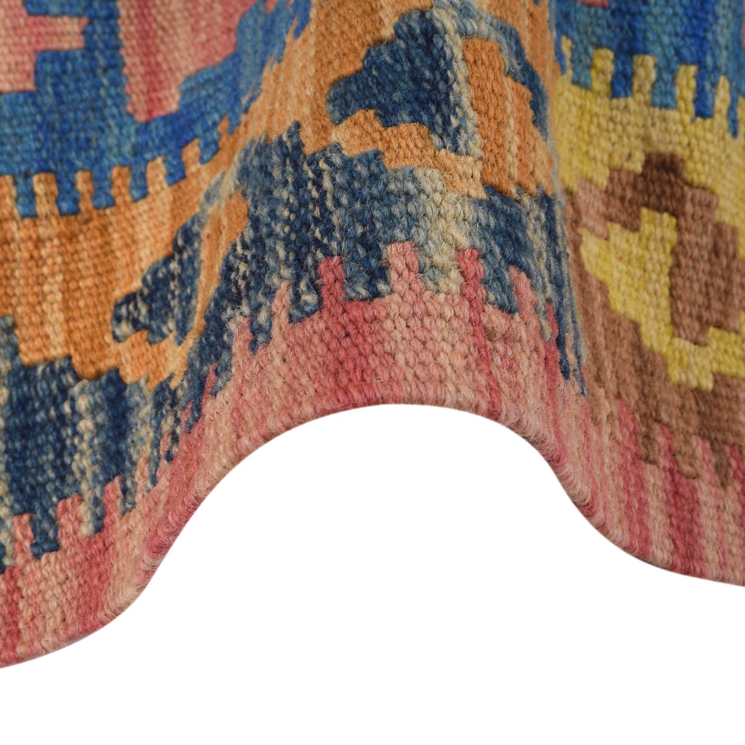 Short Kilim Runner 2' 4" x 6' 5" ft / 70 x196 cm - No. G27534