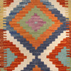 Short Kilim Runner 2' 3" x 6' 3" ft / 69 x190 cm - No. G27537