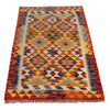 Handmade Vegetable Kilim 2' 9" x 4' 2" ft / 85 x 126 cm - No. G27543