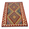 Handmade Vegetable Kilim 2' 9" x 4' 1" ft / 83 x 124 cm - No. G27545