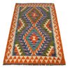 Handmade Vegetable Kilim 2' 9" x 4' 4" ft / 83 x 132 cm - No. G27548