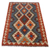 Hand Knotted Flatweave Kilim 2' 9" x 4' 0" ft / 83 x 122 cm - No. G27549