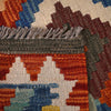 Hand Knotted Flatweave Kilim 2' 10" x 3' 8" ft / 86 x 113 cm - No. G27552