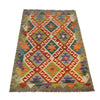 Hand Knotted Flatweave Kilim 2' 8" x 4' 2" ft / 81 x 127 cm - No. G27553