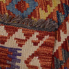 Handmade Afghan Vegetable Kilim 2' 8" x 4' 1" ft / 82 x 124 cm - No. G27565