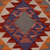 Hand Made Afghan Kilim 2' 11" x 4' 3" ft / 88 x 130 cm - No. G27580