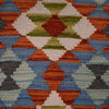 Hand Woven Wool Kelim 2' 10" x 3' 10" ft / 87 x 116 cm - No. G27582