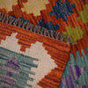 Hand Woven Wool Kelim 2' 9" x 4' 7" ft / 85 x 140 cm - No. G27584