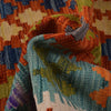 Hand Woven Wool Kelim 2' 9" x 4' 7" ft / 85 x 140 cm - No. G27584