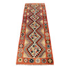 Handmade Turkish Design Wool Kilim Runner 2' 9" x 9' 10" ft / 86 x300 cm - No. G27588