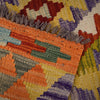 Hand Woven Wool Kelim 3' 5" x 5' 1" ft / 103 x 156 cm - No. G27589