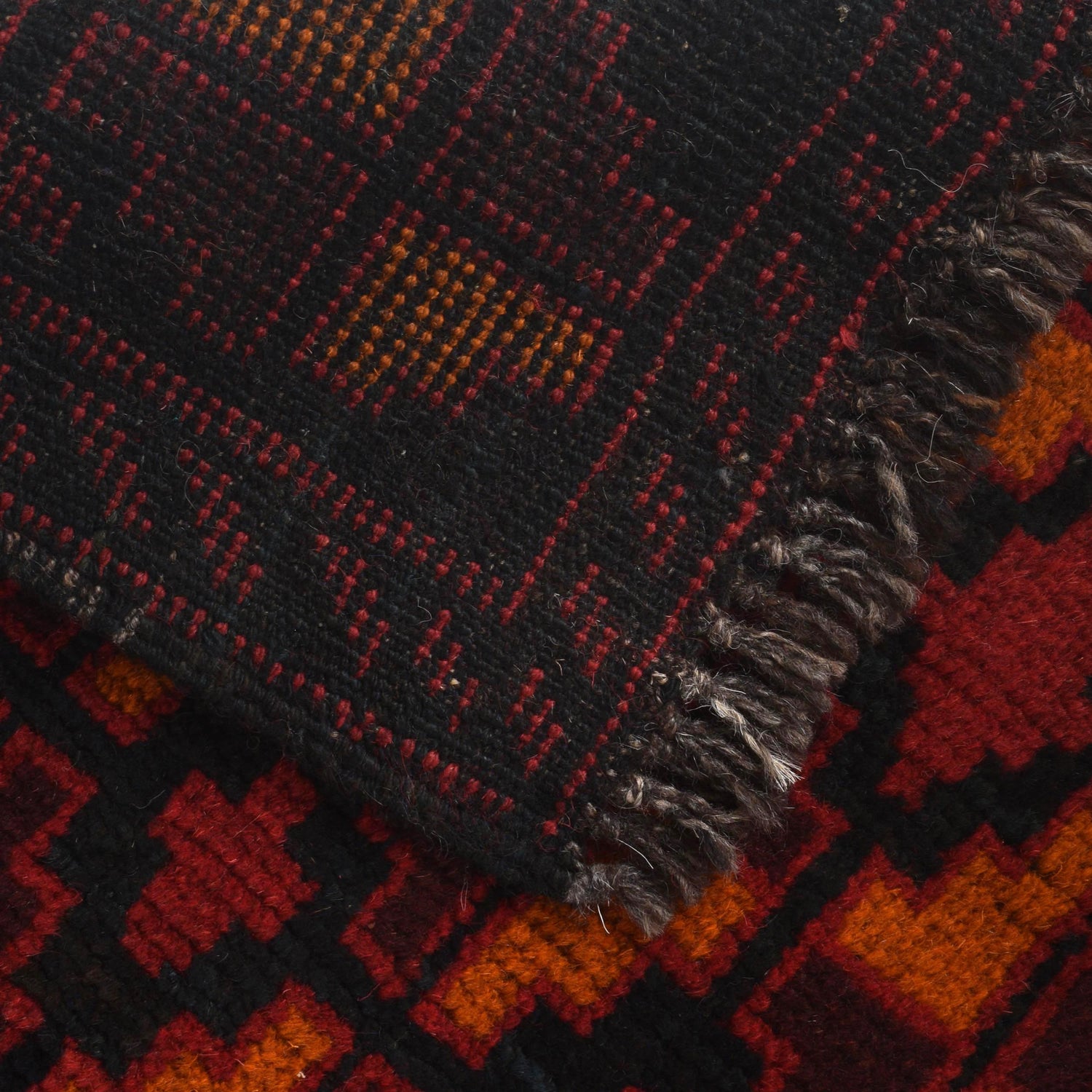 Multi Color Baluchi Rug 3' 0" x 4' 6" ft / 92 x 136 cm - No. G27623