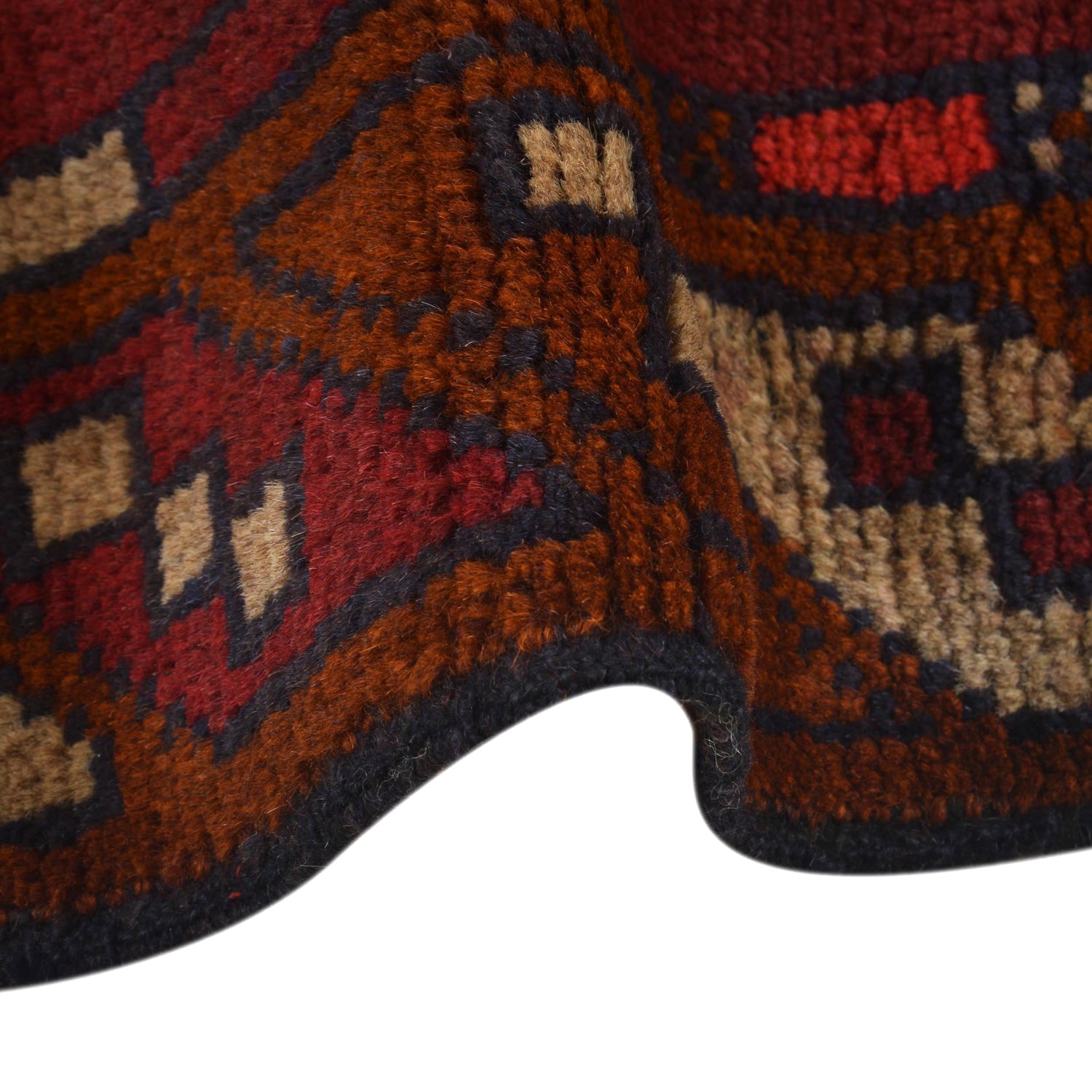 Tribal Baloch Rug 2' 9" x 4' 8" ft / 83 x 141 cm - No. G27633