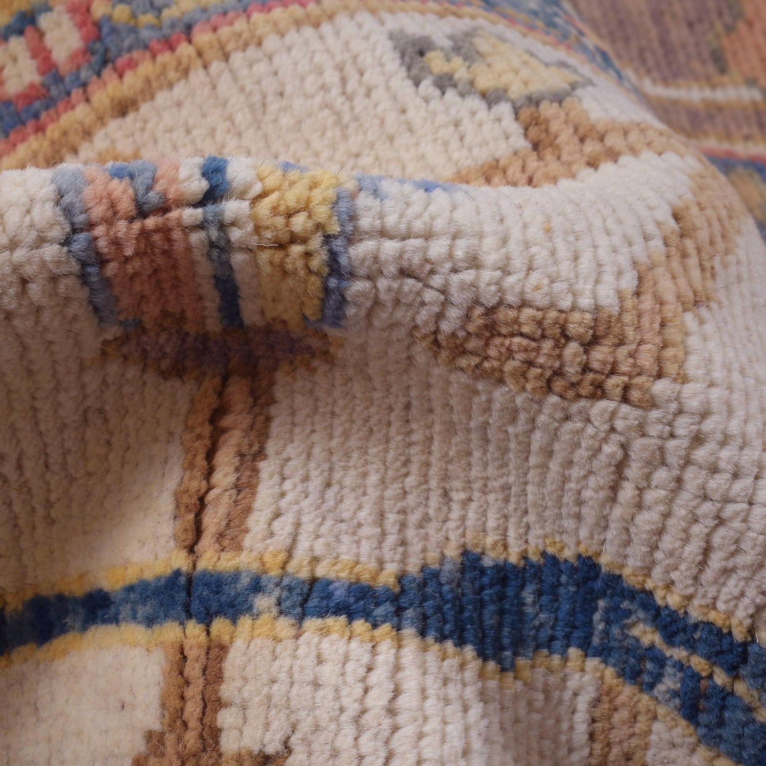 Modern Oushak Carpet 9' 12" x 13' 7" ft / 304 x 413 cm - No. G27686