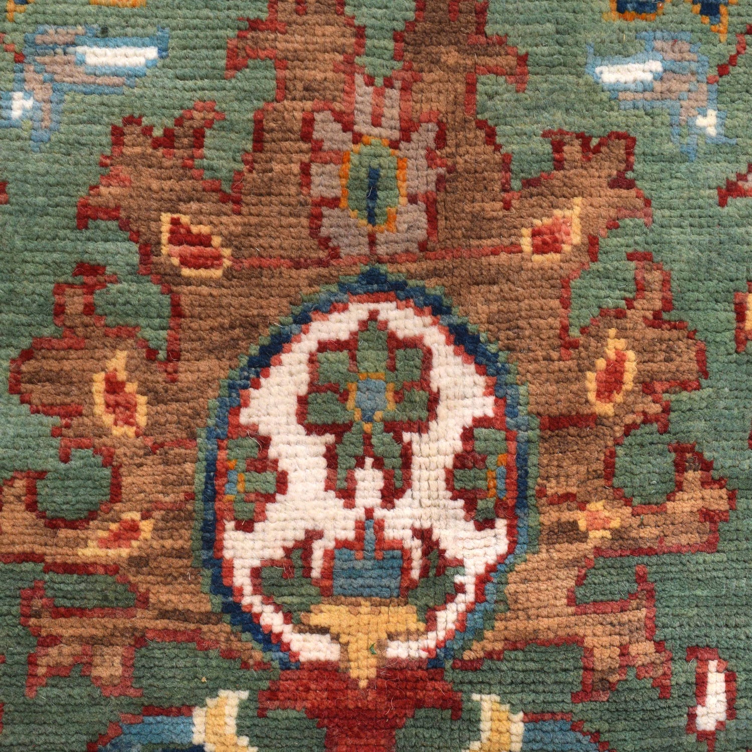 Turkish Design Oushak Rug 9' 5" x 11' 10" ft / 286 x 360 cm - No. G27689