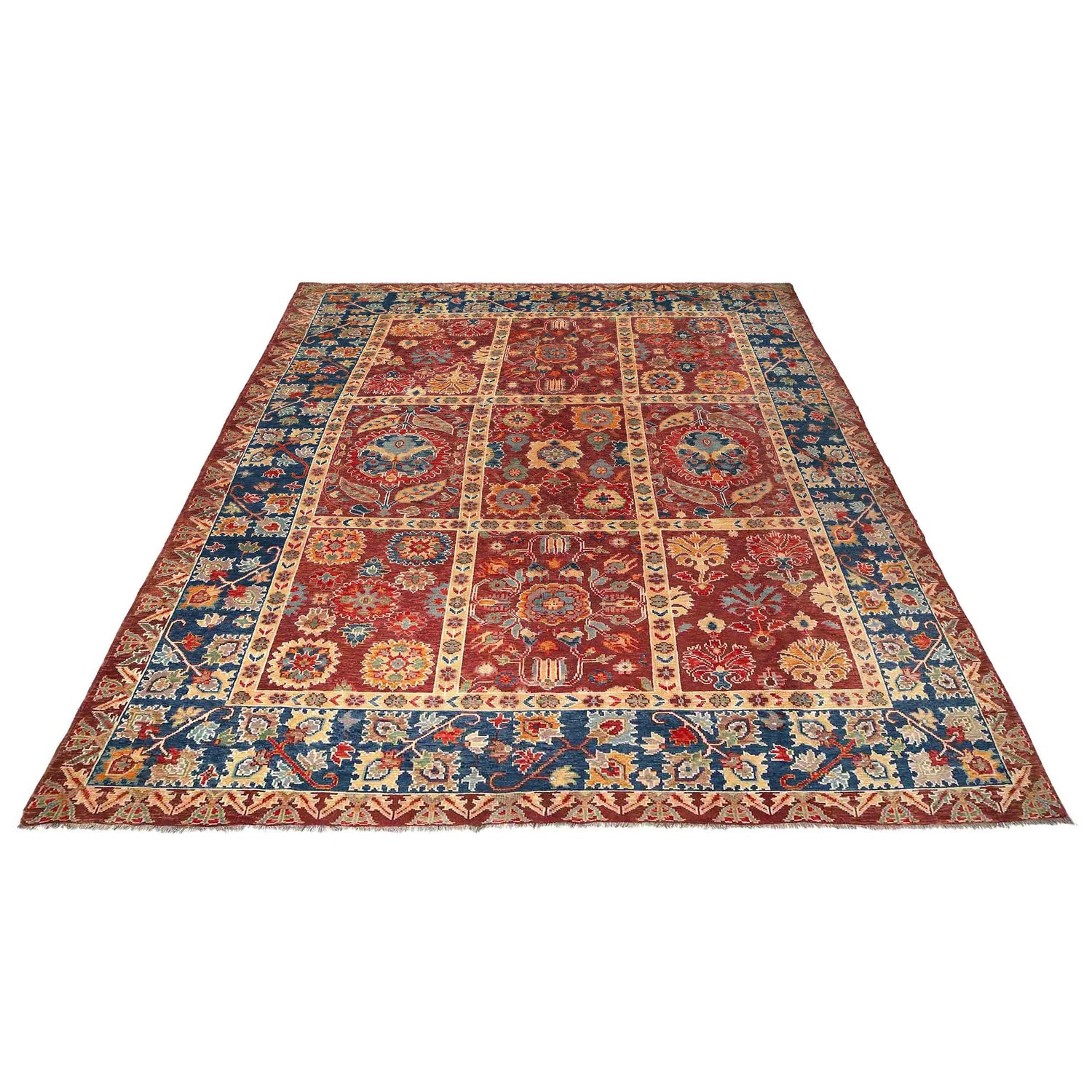 Oriental Bakhtiar Area Rug 8' 12" x 11' 8" ft / 274 x 355 cm - No. G27692
