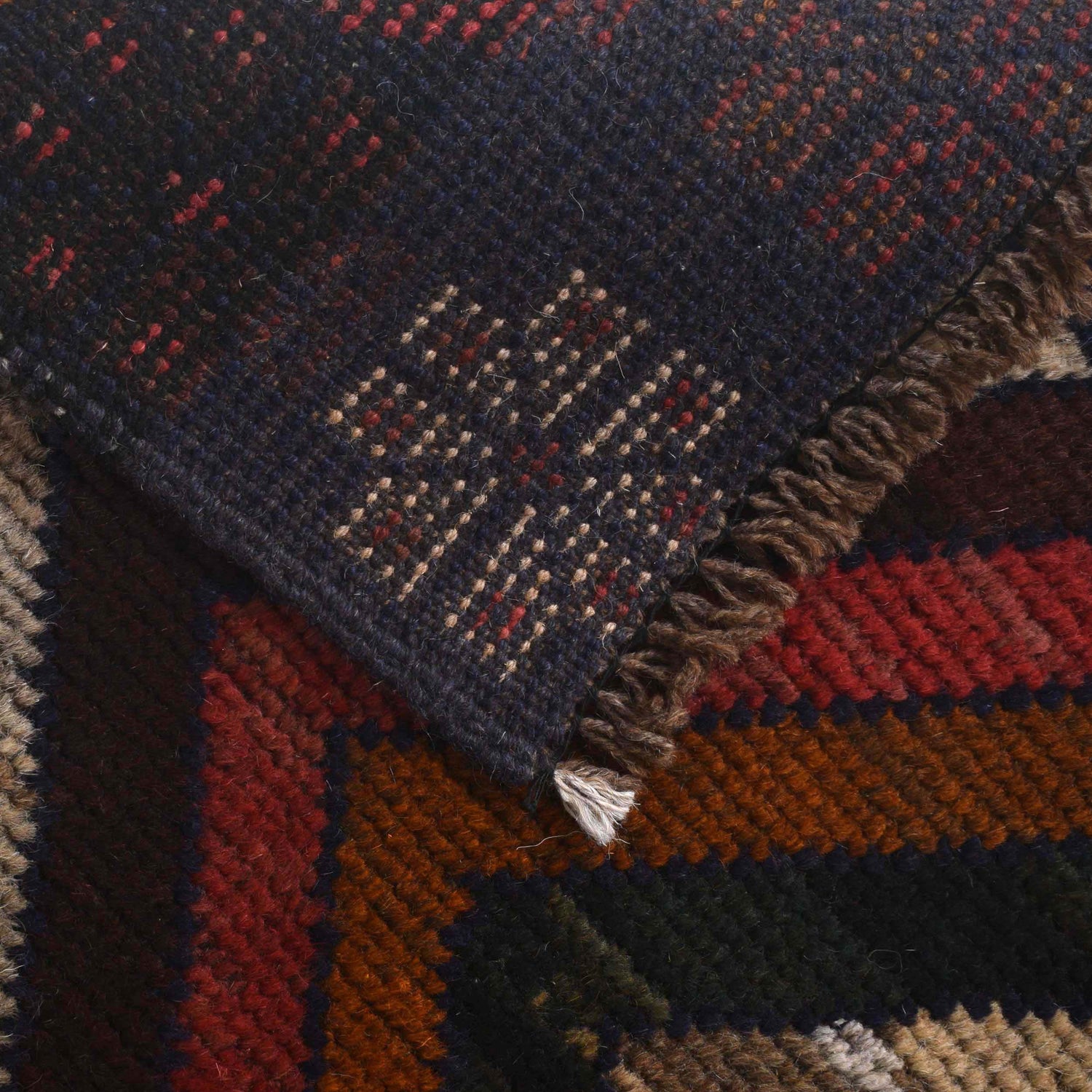 Hand Knotted Baluchi Rug 2' 9" x 4' 6" ft / 83 x 136 cm - No. G27714