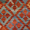 Hand Woven Wool Kelim 5' 10" x 8' 1" ft / 177 x 247 cm - No. G27786