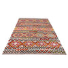 Hand Knotted Afghan Style Kilim 7' 9" x 5' 7" ft / 170 x 236 cm - No. G27803