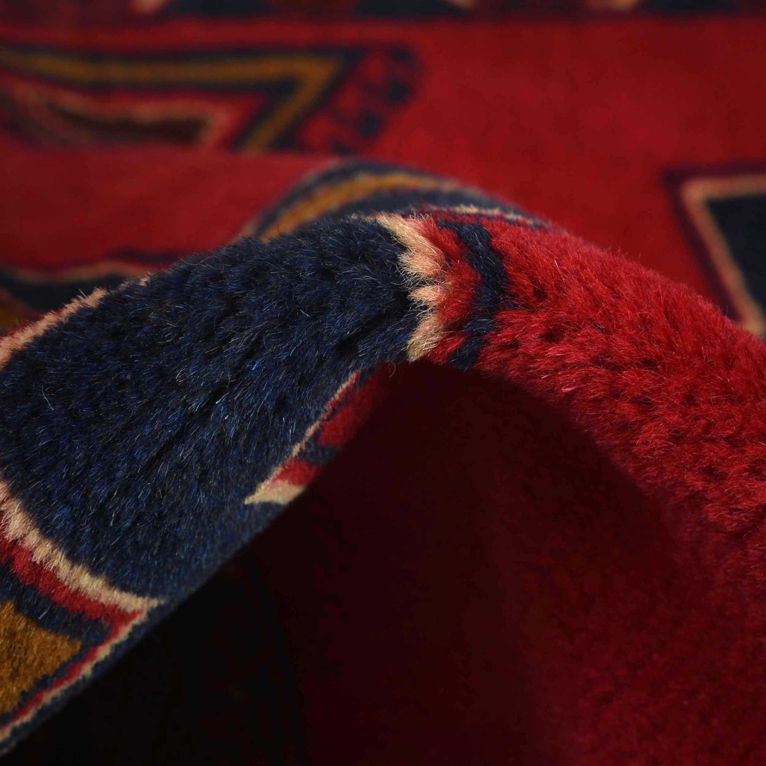 Red Baluchi Rug 3' 2" x 4' 11" ft / 97 x 150 cm - No. G28045