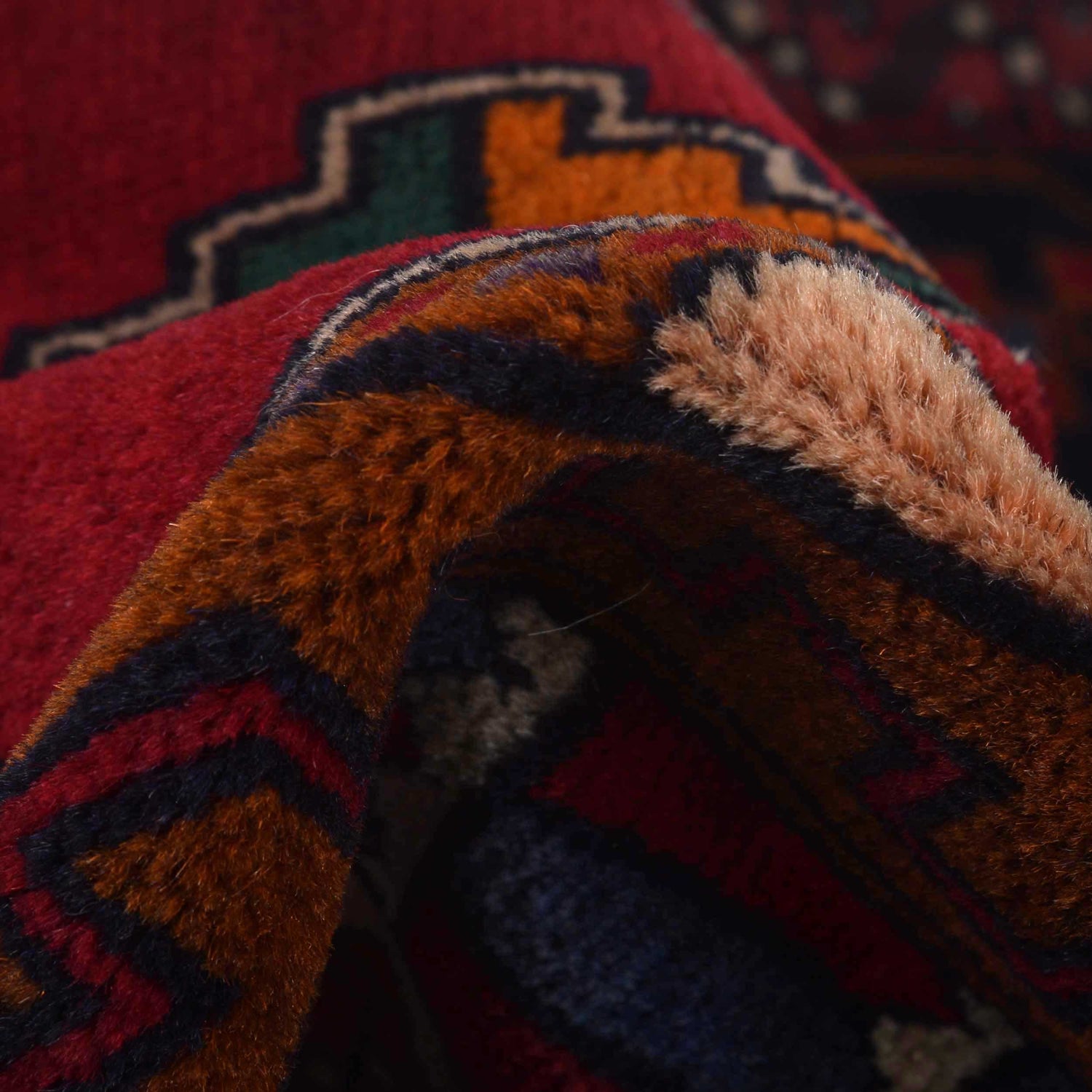 Small Prayer Carpet 2' 10" x 4' 9" ft / 87 x 145 cm - G28046