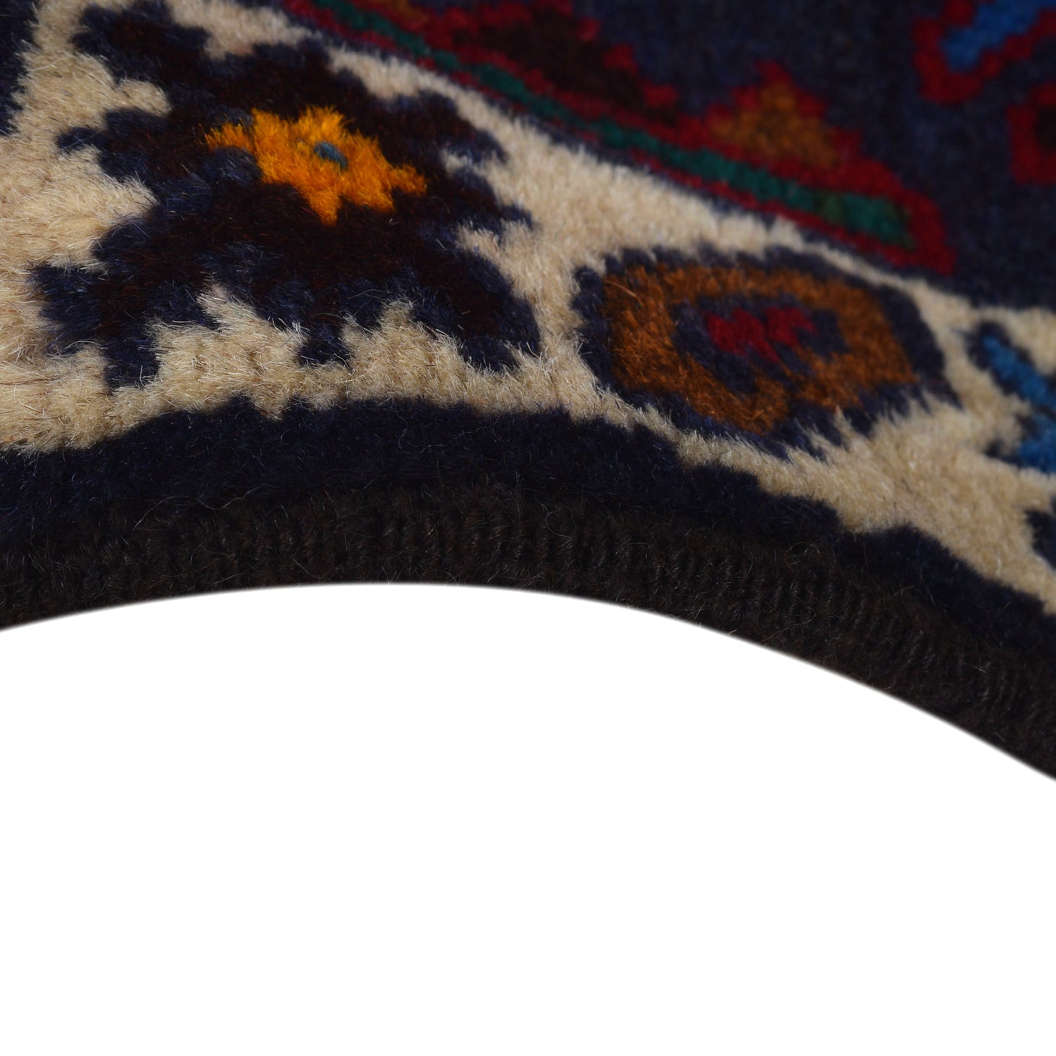 Hand Knotted Baluchi Rug 3' 1" x 4' 11" ft / 94 x 150 cm - No. G28047